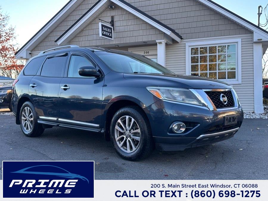 2014 Nissan Pathfinder 4WD 4dr SV, available for sale in East Windsor, Connecticut | Prime Wheels. East Windsor, Connecticut
