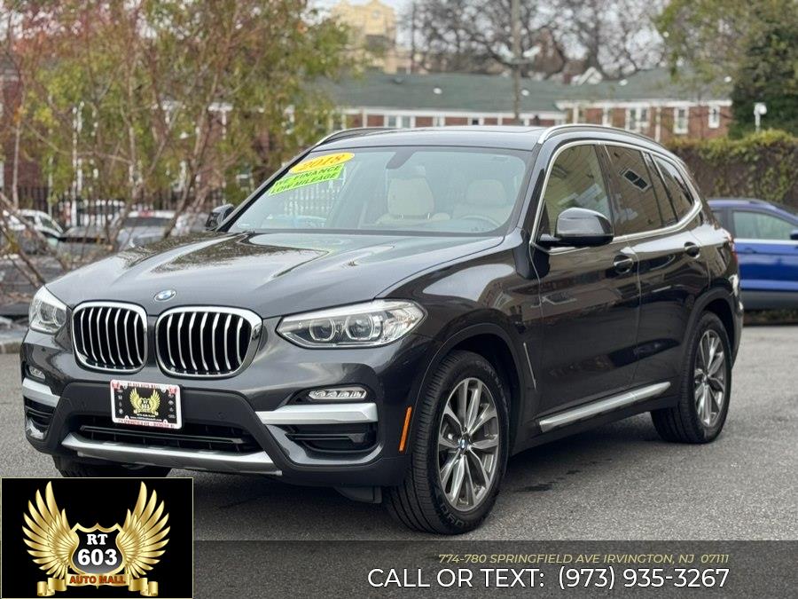 Used BMW X3 xDrive30i Sports Activity Vehicle 2018 | RT 603 Auto Mall. Irvington, New Jersey