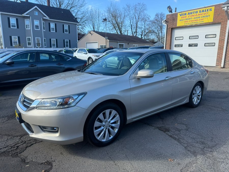 2013 Honda Accord Sdn 4dr I4 CVT EX-L, available for sale in Hartford, Connecticut | VEB Auto Sales. Hartford, Connecticut