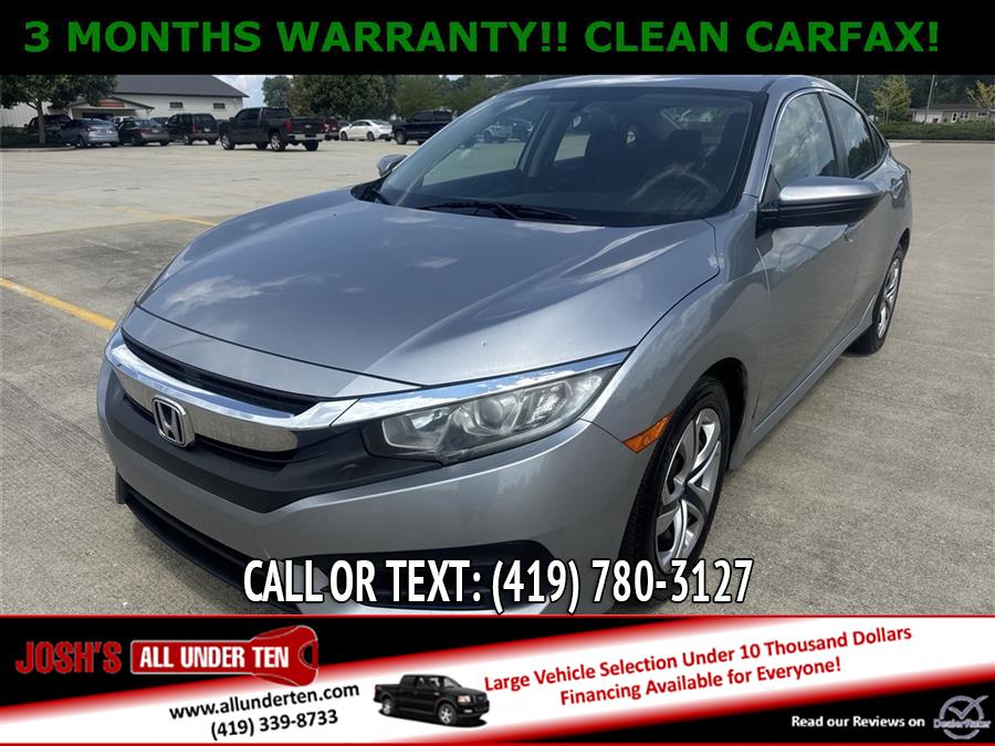 Used 2016 Honda Civic in Elida, Ohio | Josh's All Under Ten LLC. Elida, Ohio