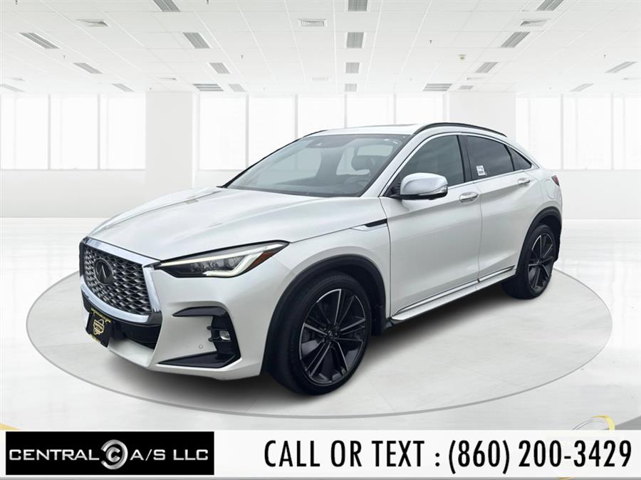 Used INFINITI QX55 ESSENTIAL AWD 2022 | Central A/S LLC. East Windsor, Connecticut