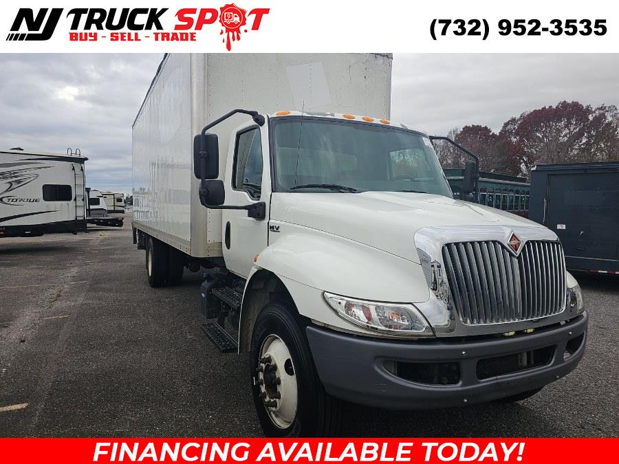 2022 International MV607 26FT DRY BOX + CUMMINS ENG + LIFT GATE + NO CDL, available for sale in South Amboy, New Jersey | NJ Truck Spot. South Amboy, New Jersey