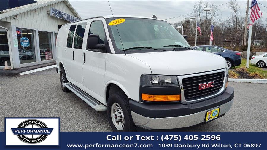 Used GMC Savana Cargo Van RWD 2500 135" 2022 | Performance Motor Cars Of Connecticut LLC. Wilton, Connecticut
