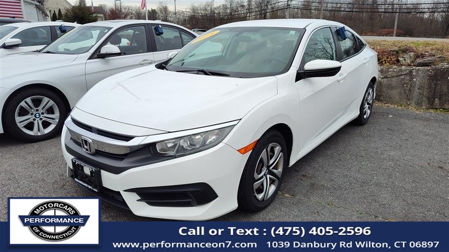 Used Honda Civic Sedan LX CVT 2018 | Performance Motor Cars Of Connecticut LLC. Wilton, Connecticut