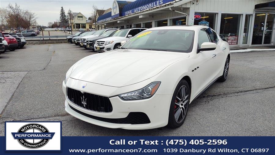 Used Maserati Ghibli S Q4 3.0L 2017 | Performance Motor Cars Of Connecticut LLC. Wilton, Connecticut