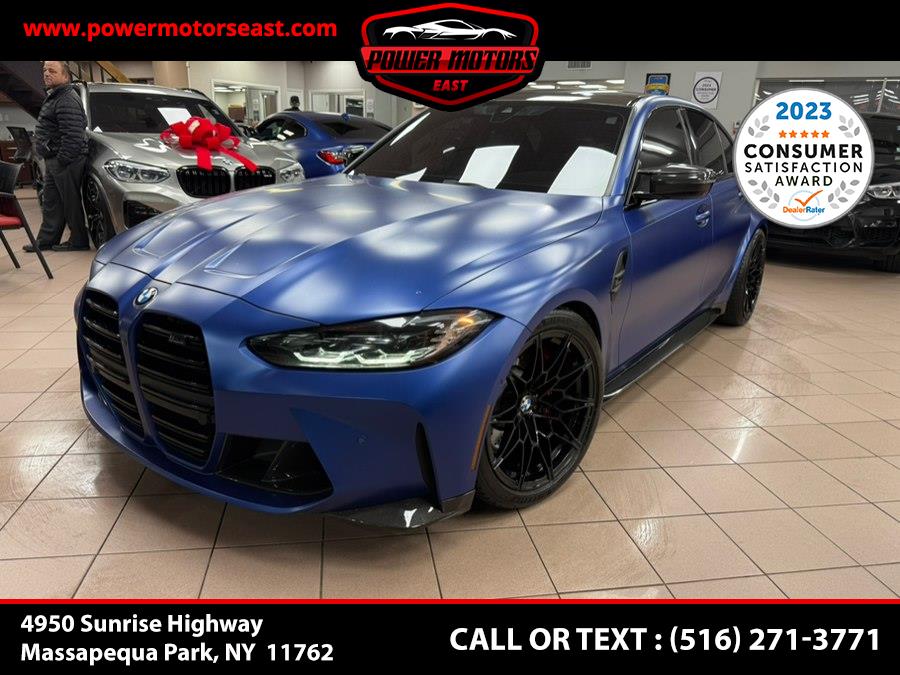 Used 2021 BMW M3 in Massapequa Park, New York | Power Motors East. Massapequa Park, New York