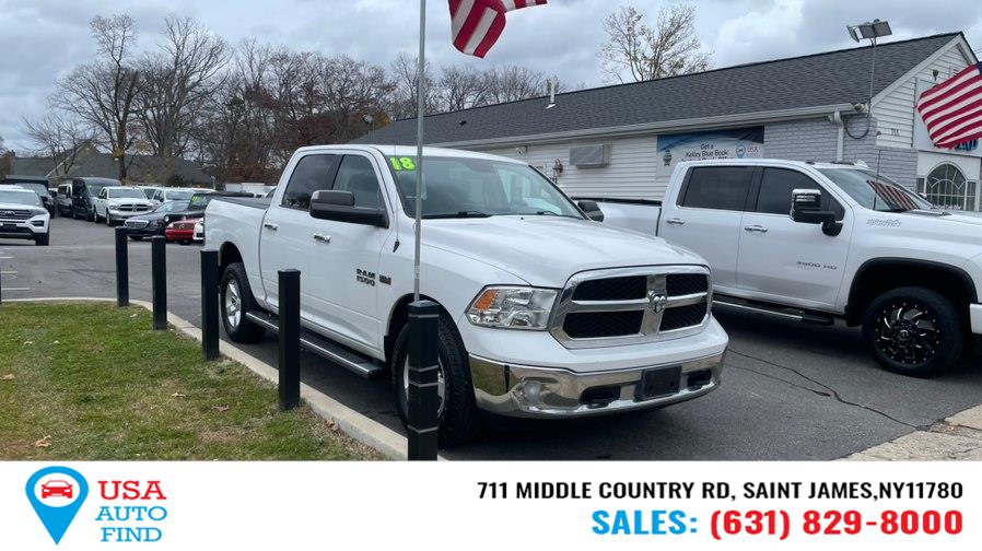 2018 Ram 1500 Big Horn 4x4 Crew Cab 5''7" Box, available for sale in Saint James, New York | USA Auto Find. Saint James, New York