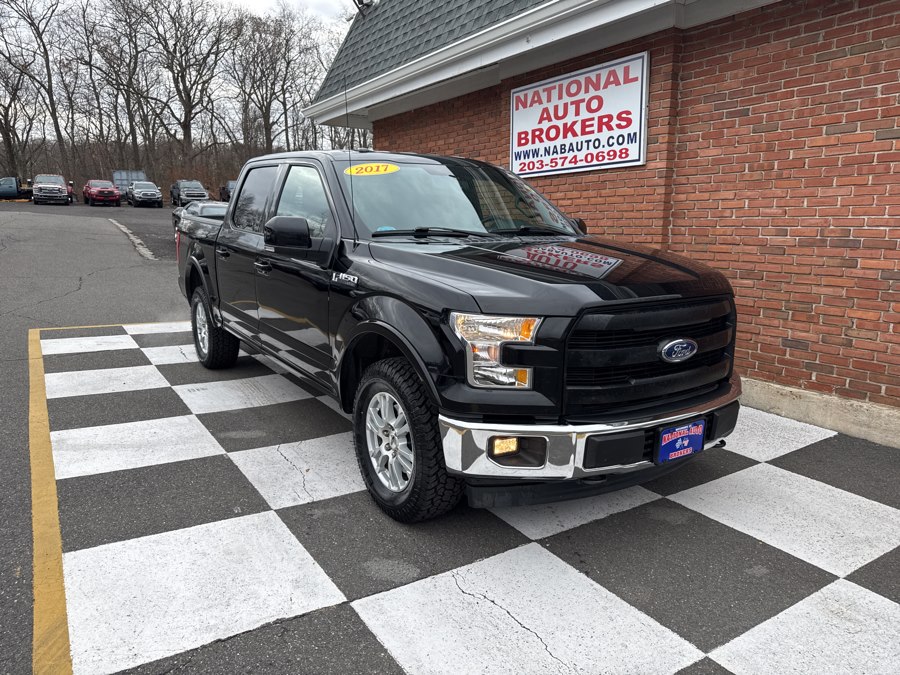 2017 Ford F-150 Lariat 4WD SuperCrew 6.5'' Box, available for sale in Waterbury, Connecticut | National Auto Brokers, Inc.. Waterbury, Connecticut