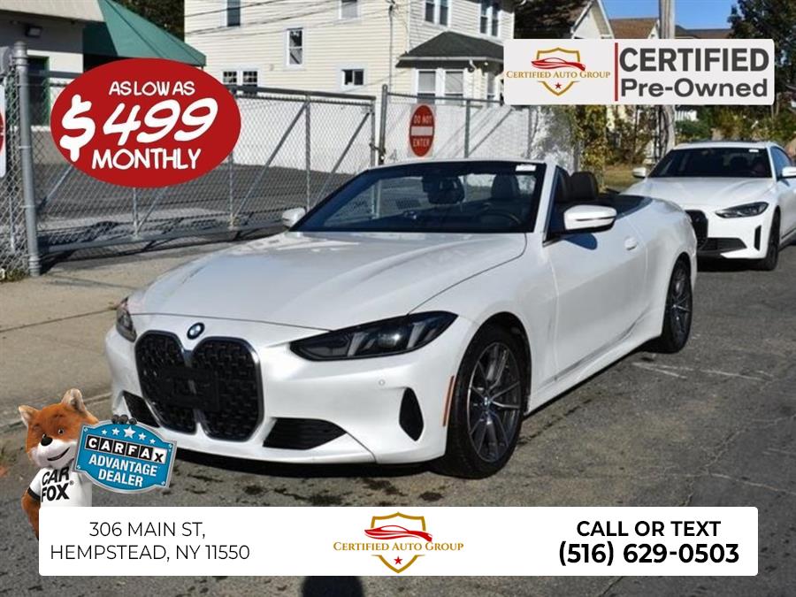 2025 BMW 4 Series 430i xDrive, available for sale in Hempstead, New York | Certified Automotive Group. Hempstead, New York