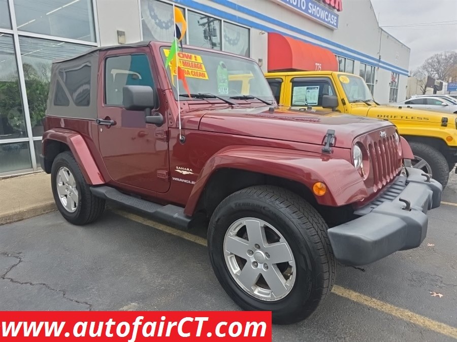 2007 Jeep Wrangler 4WD 2dr Sahara, available for sale in West Haven, Connecticut | Auto Fair Inc.. West Haven, Connecticut