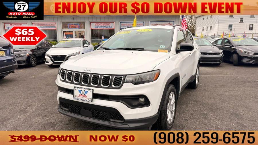 2024 Jeep Compass Latitude Sport Utility 4D, available for sale in Linden, New Jersey | Route 27 Auto Mall. Linden, New Jersey