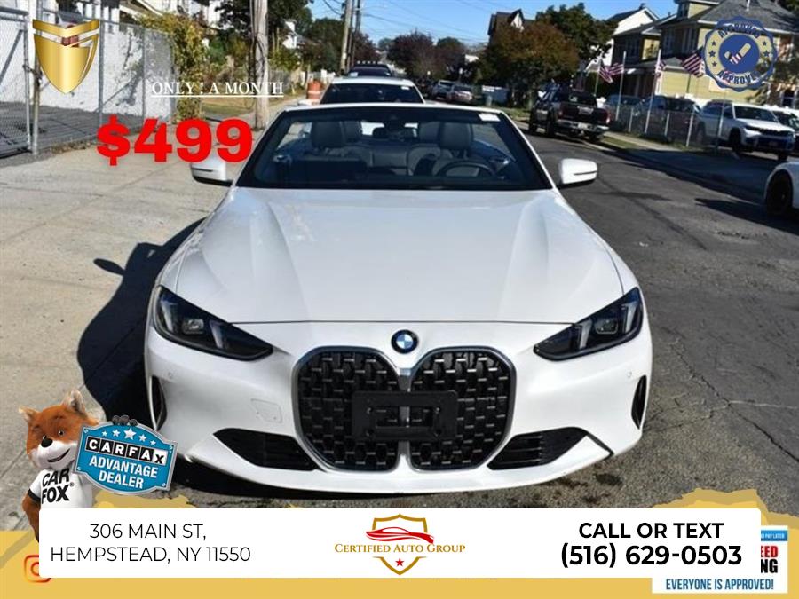 2025 BMW 4 Series 430i xDrive, available for sale in Hempstead, New York | Certified Auto Group. Hempstead, New York