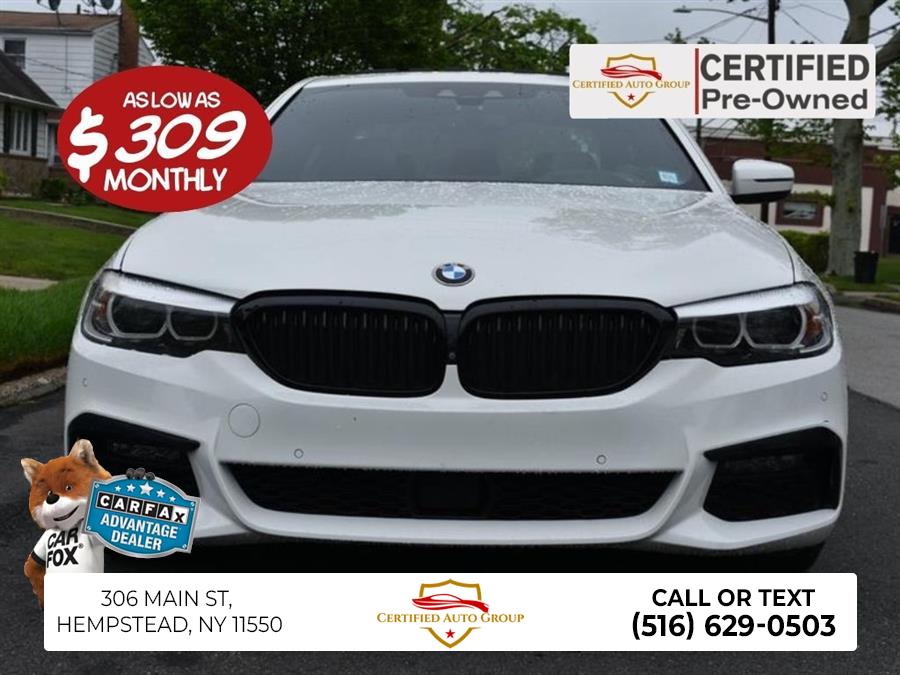 2019 BMW 5 Series 540i xDrive, available for sale in Hempstead, New York | Certified Automotive Group. Hempstead, New York