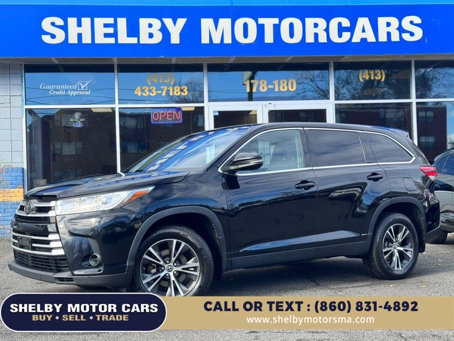 2019 Toyota Highlander LE V6 AWD (Natl), available for sale in Springfield, Massachusetts | Shelby Motor Cars. Springfield, Massachusetts