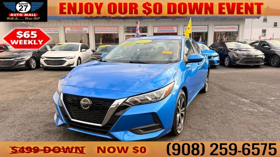 2023 Nissan Sentra SV Sedan 4D, available for sale in Linden, New Jersey | Route 27 Auto Mall. Linden, New Jersey