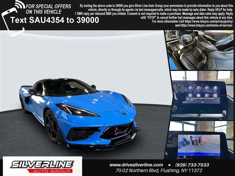 Used Chevrolet Corvette 2dr Stingray Conv w/1LT 2021 | Silverline Auto Group. Flushing, New York