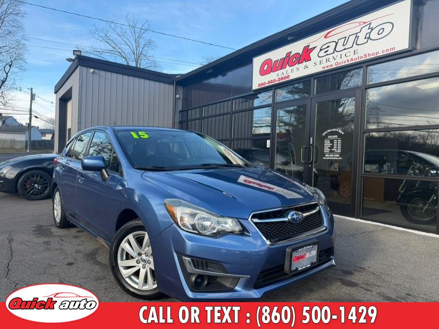 2015 Subaru Impreza Wagon 5dr CVT 2.0i Premium, available for sale in Bristol, Connecticut | Quick Auto LLC. Bristol, Connecticut