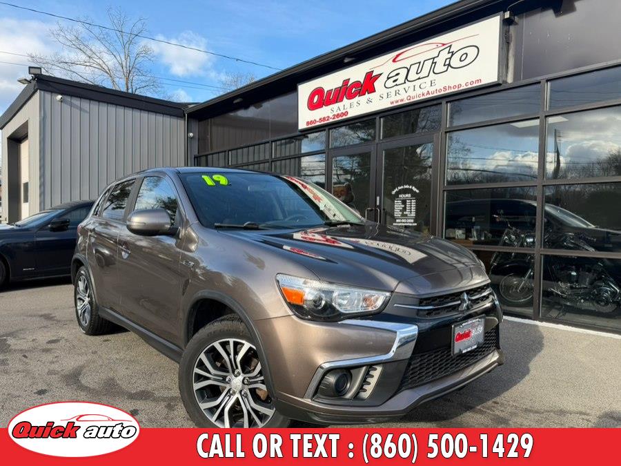 2019 Mitsubishi Outlander Sport ES 2.0 AWC CVT, available for sale in Bristol, Connecticut | Quick Auto LLC. Bristol, Connecticut