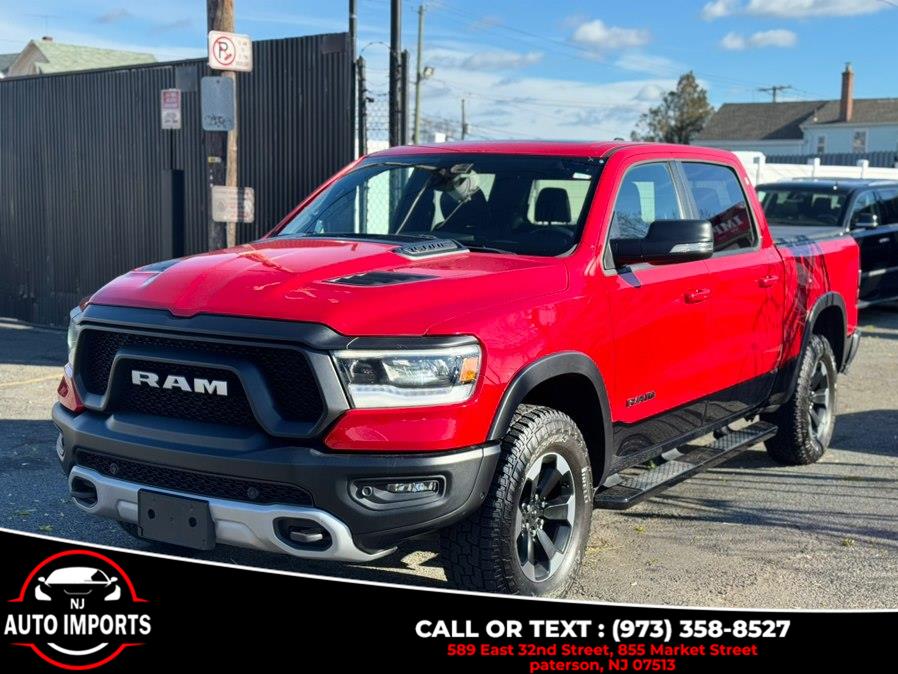 2019 Ram 1500 Rebel 4x4 Crew Cab 5''7" Box, available for sale in Paterson, New Jersey | NJ Auto Imports. Paterson, New Jersey