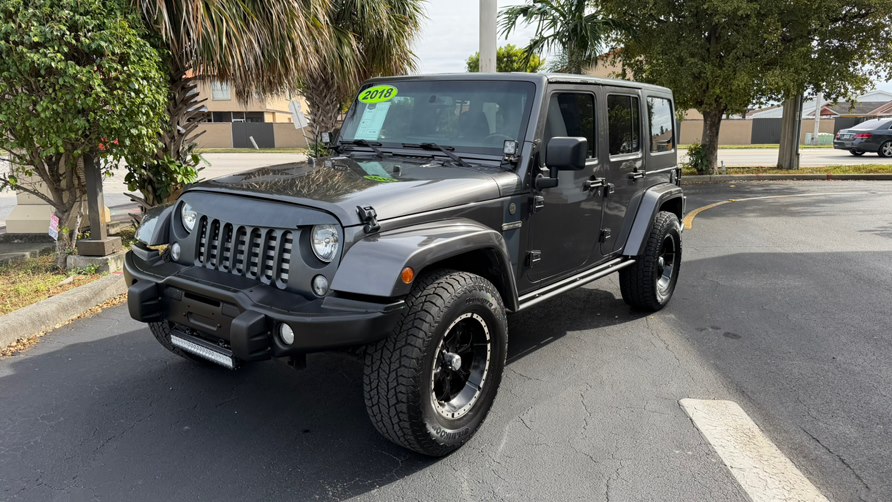 2018 Jeep Wrangler JK Unlimited Sport S 4x4, available for sale in Hialeah, Florida | The Palm Motors LLC. Hialeah, Florida