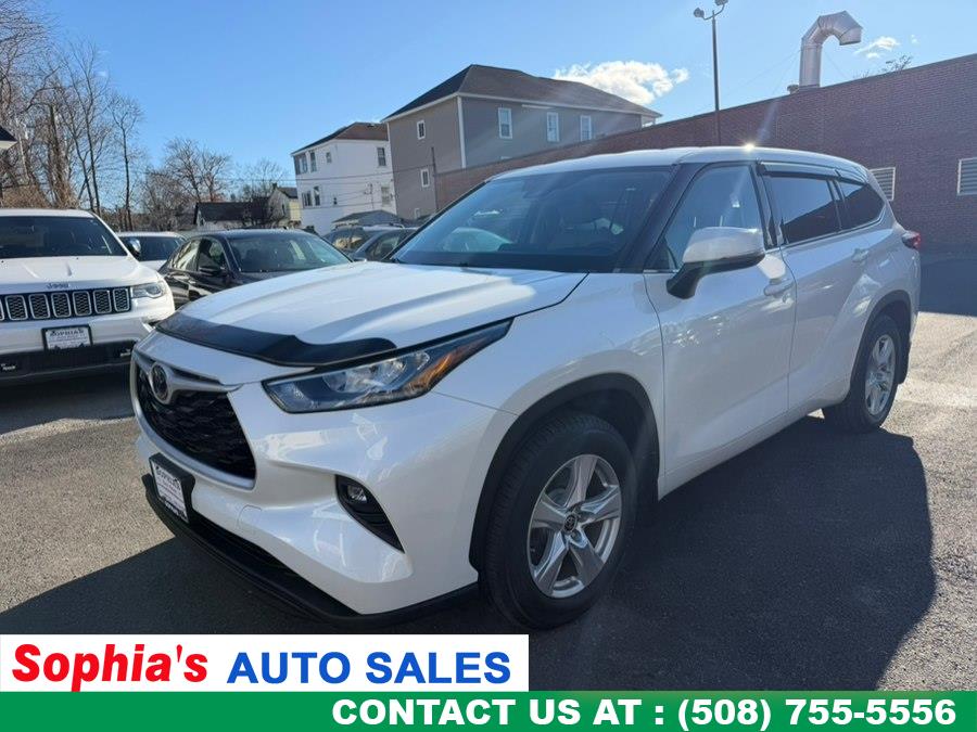 2020 Toyota Highlander LE AWD (Natl), available for sale in Worcester, Massachusetts | Sophia's Auto Sales Inc. Worcester, Massachusetts