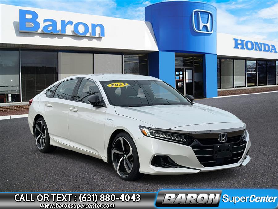Used 2022 Honda Accord Hybrid in Patchogue, New York | Baron Supercenter. Patchogue, New York