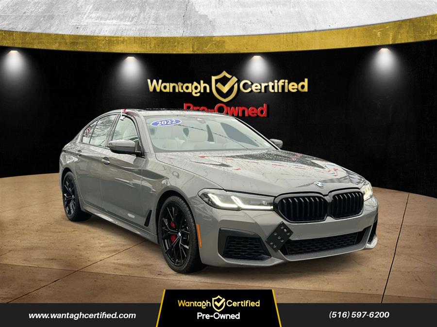 Used 2022 BMW 5 Series in Wantagh, New York | Wantagh Certified. Wantagh, New York