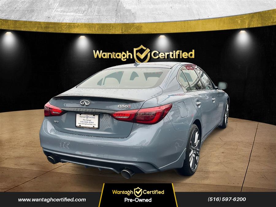 2021 Infiniti Q50 Red Sport 400 AWD photo 2