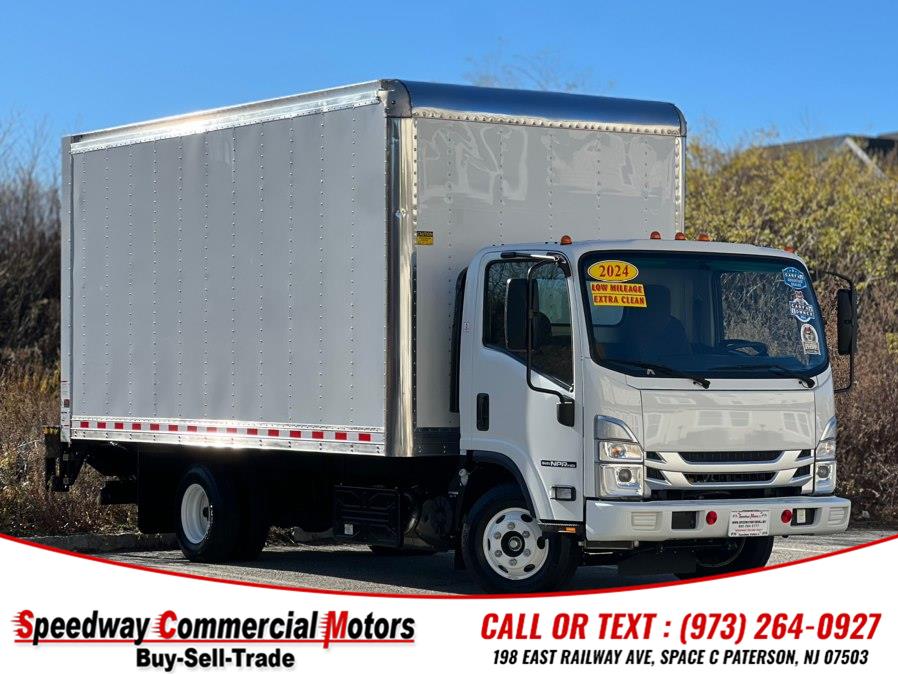 Used Isuzu NPR-HD 16FT SUPREME BOX / PALFINGER LIFT GATE 2024 | Speedway Commercial Motors LLC. Paterson, New Jersey
