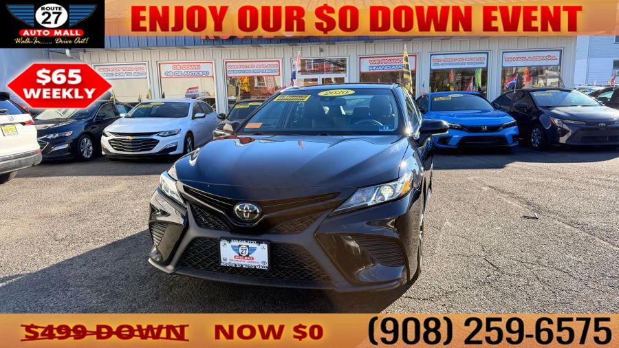 2020 Toyota Camry SE Sedan 4D, available for sale in Linden, New Jersey | Route 27 Auto Mall. Linden, New Jersey