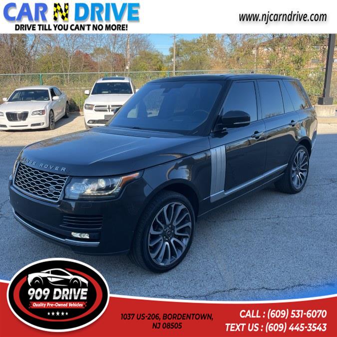 Used 2016 Land Rover Range Rover in BORDENTOWN, New Jersey | 909 Drive. BORDENTOWN, New Jersey