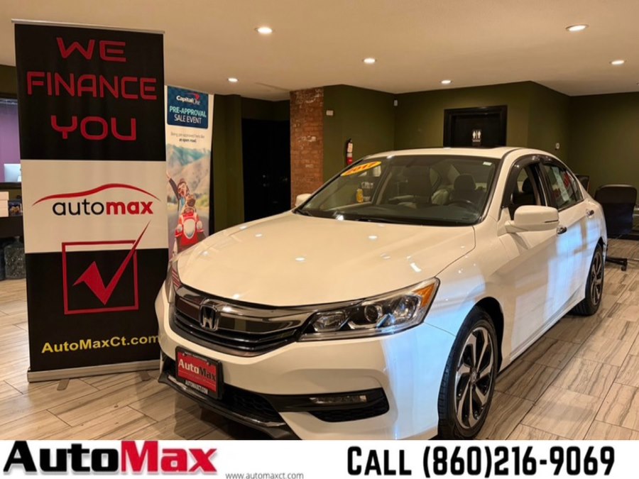 2017 Honda Accord Sedan EX-L CVT, available for sale in West Hartford, Connecticut | AutoMax. West Hartford, Connecticut