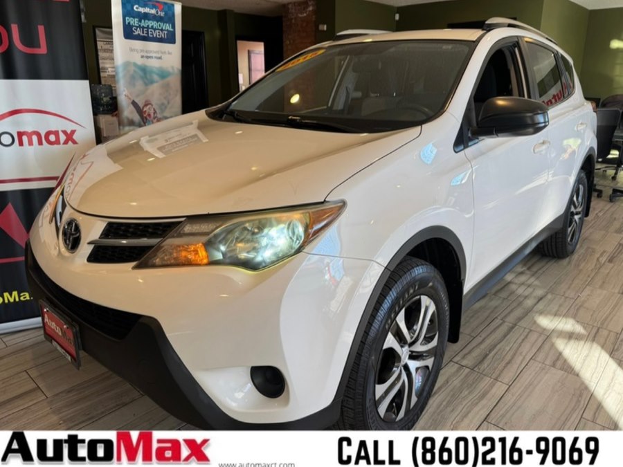 2015 Toyota RAV4 AWD 4dr LE (Natl), available for sale in West Hartford, Connecticut | AutoMax. West Hartford, Connecticut