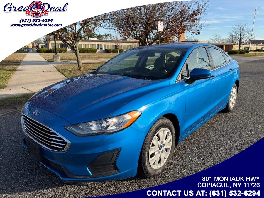 2019 Ford Fusion S FWD, available for sale in Copiague, New York | Great Deal Motors. Copiague, New York