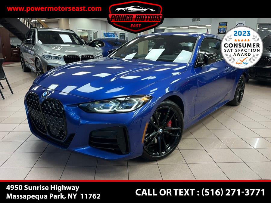 2021 BMW 4 Series M440i xDrive Coupe, available for sale in Massapequa Park, New York | Power Motors East. Massapequa Park, New York