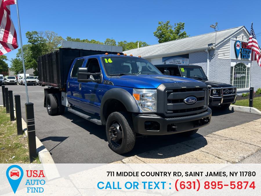 Used Ford Super Duty F-450 DRW 2WD Crew Cab 200" WB 84" CA XLT 2016 | USA Auto Find. Saint James, New York