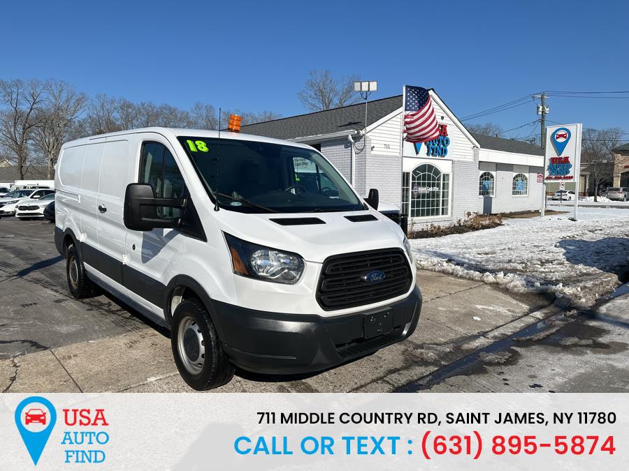 Used Ford Transit Van T-250 130" Low Rf 9000 GVWR Swing-Out RH Dr 2018 | USA Auto Find. Saint James, New York