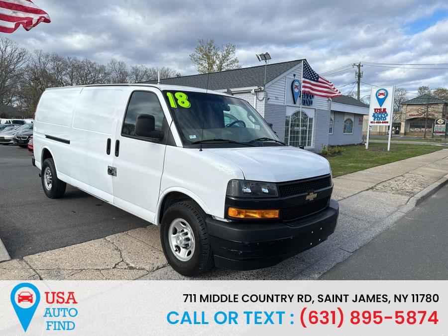 Used Chevrolet Express Cargo Van RWD 3500 155" 2018 | USA Auto Find. Saint James, New York