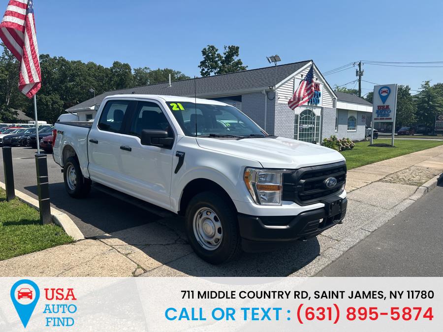 Used Ford F-150 XL 4WD SuperCrew 5.5'' Box 2021 | USA Auto Find. Saint James, New York