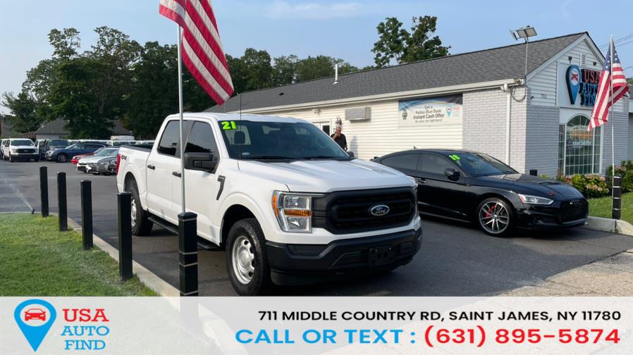 Used Ford F-150 XL 4WD SuperCrew 5.5'' Box 2021 | USA Auto Find. Saint James, New York