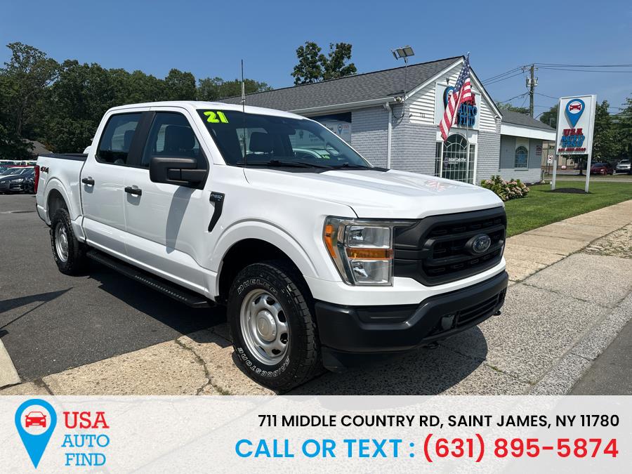 Used Ford F-150 XL 4WD SuperCrew 5.5'' Box 2021 | USA Auto Find. Saint James, New York