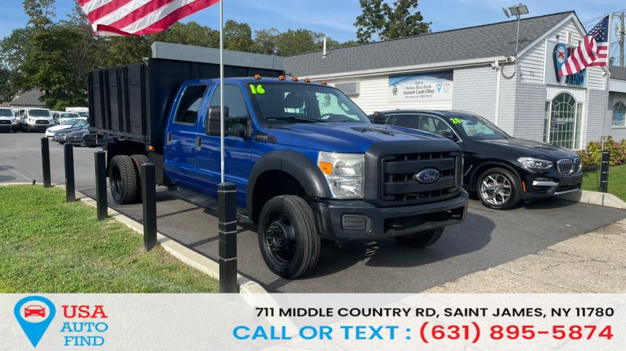 Used Ford Super Duty F-450 DRW 2WD Crew Cab 176" WB 60" CA XLT 2016 | USA Auto Find. Saint James, New York