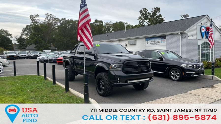 Used Ram 1500 4WD Crew Cab 140.5" Sport 2016 | USA Auto Find. Saint James, New York