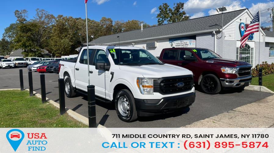 Used Ford F-150 XL 4WD SuperCrew 5.5'' Box 2021 | USA Auto Find. Saint James, New York