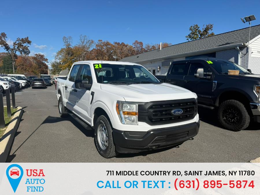 Used Ford F-150 XL 4WD SuperCrew 5.5'' Box 2021 | USA Auto Find. Saint James, New York