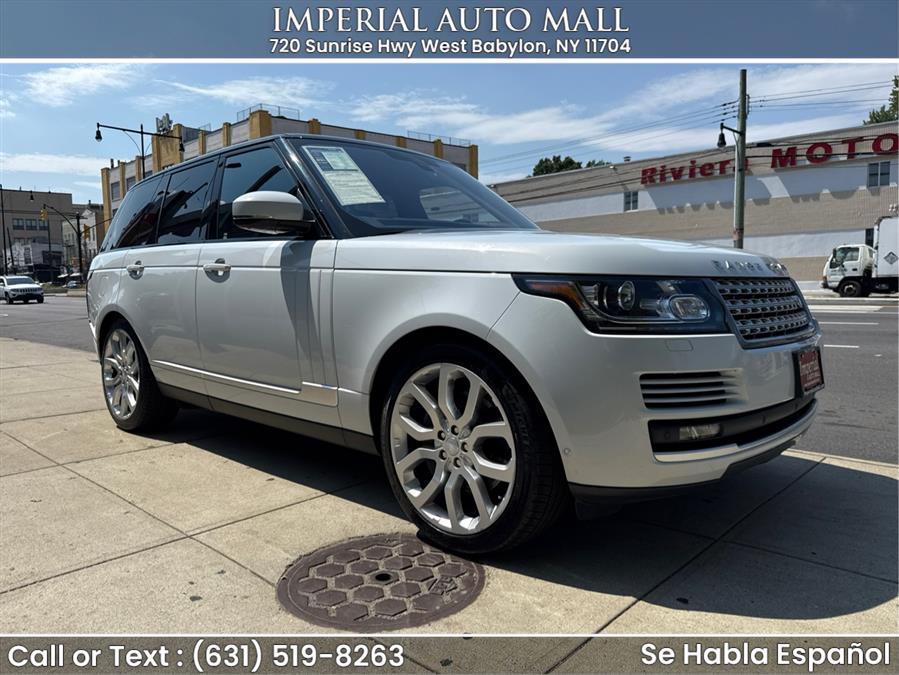 Used 2016 Land Rover Range Rover in West Babylon, New York | Imperial Auto Mall. West Babylon, New York
