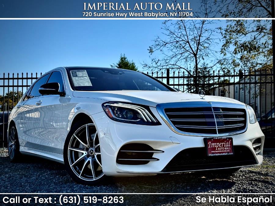 Used 2018 Mercedes-Benz S 560 AMG Package in West Babylon, New York | Imperial Auto Mall. West Babylon, New York