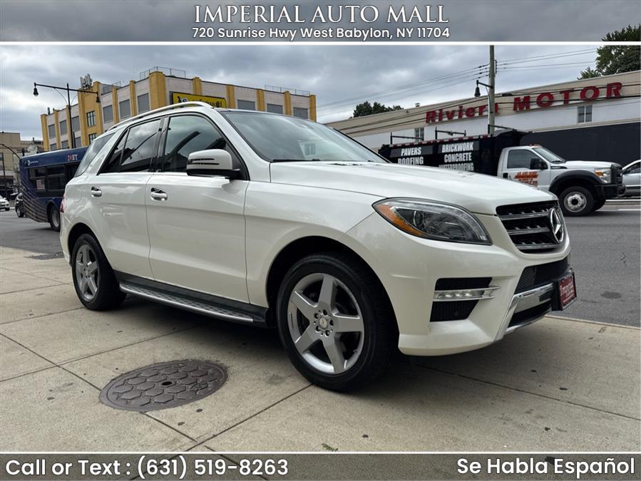 Used 2015 Mercedes-Benz ML400 AMG Package in West Babylon, New York | Imperial Auto Mall. West Babylon, New York