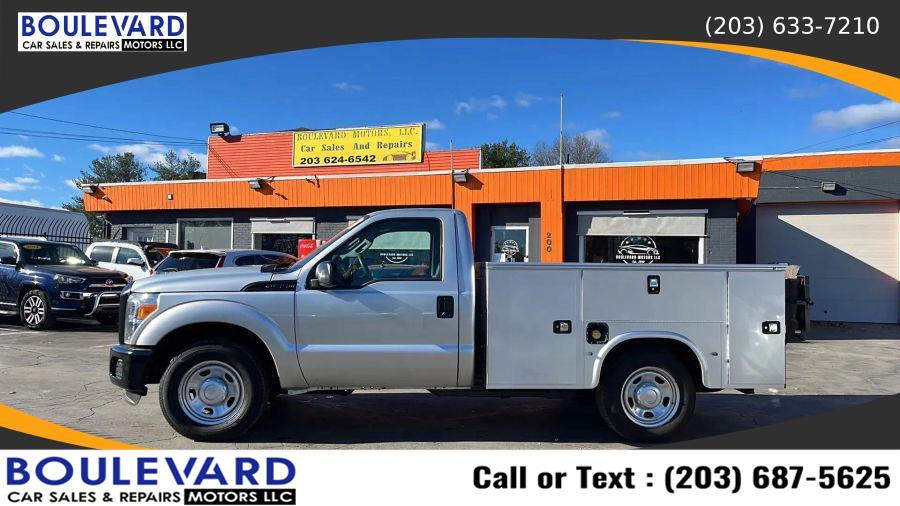 2016 Ford F350 Super Duty Regular Cab & Chassis XL Pickup 2D 8 ft, available for sale in New Haven, Connecticut | Boulevard Motors LLC. New Haven, Connecticut