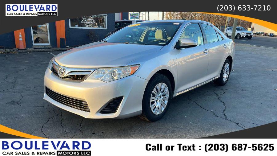 2012 Toyota Camry L Sedan 4D, available for sale in New Haven, Connecticut | Boulevard Motors LLC. New Haven, Connecticut